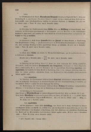 Kaiserlich-königliches Armee-Verordnungsblatt: Personal-Angelegenheiten 18831109 Seite: 2