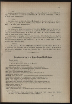 Kaiserlich-königliches Armee-Verordnungsblatt: Personal-Angelegenheiten 18831109 Seite: 3