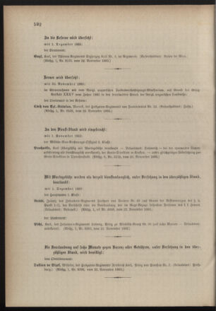 Kaiserlich-königliches Armee-Verordnungsblatt: Personal-Angelegenheiten 18831124 Seite: 4