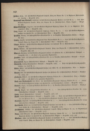 Kaiserlich-königliches Armee-Verordnungsblatt: Personal-Angelegenheiten 18831213 Seite: 42