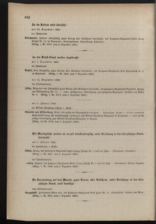 Kaiserlich-königliches Armee-Verordnungsblatt: Personal-Angelegenheiten 18831213 Seite: 8