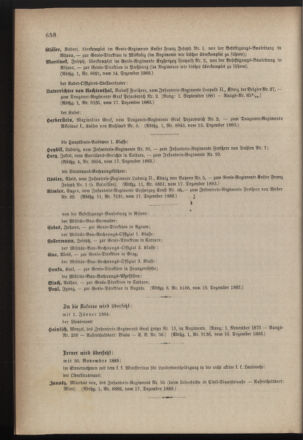 Kaiserlich-königliches Armee-Verordnungsblatt: Personal-Angelegenheiten 18831219 Seite: 4