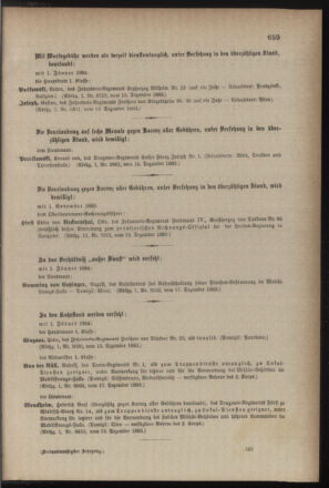 Kaiserlich-königliches Armee-Verordnungsblatt: Personal-Angelegenheiten 18831219 Seite: 5