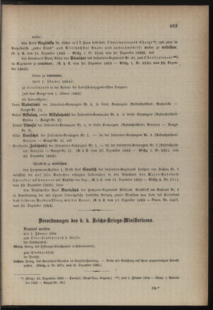 Kaiserlich-königliches Armee-Verordnungsblatt: Personal-Angelegenheiten 18831224 Seite: 3