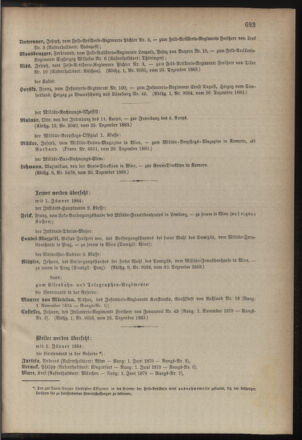 Kaiserlich-königliches Armee-Verordnungsblatt: Personal-Angelegenheiten 18831231 Seite: 7