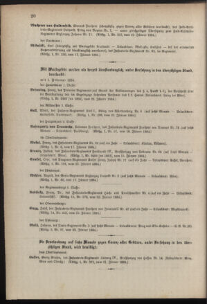 Kaiserlich-königliches Armee-Verordnungsblatt: Personal-Angelegenheiten 18840125 Seite: 8