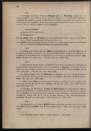 Kaiserlich-königliches Armee-Verordnungsblatt: Personal-Angelegenheiten 18840310 Seite: 2