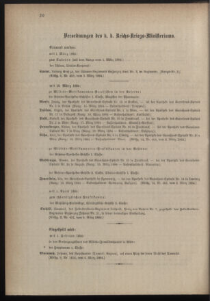 Kaiserlich-königliches Armee-Verordnungsblatt: Personal-Angelegenheiten 18840310 Seite: 4