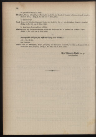 Kaiserlich-königliches Armee-Verordnungsblatt: Personal-Angelegenheiten 18840324 Seite: 6