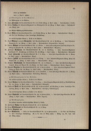 Kaiserlich-königliches Armee-Verordnungsblatt: Personal-Angelegenheiten 18840328 Seite: 3