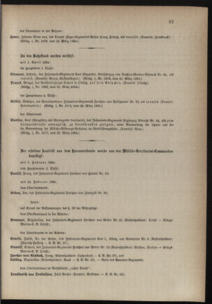 Kaiserlich-königliches Armee-Verordnungsblatt: Personal-Angelegenheiten 18840328 Seite: 7