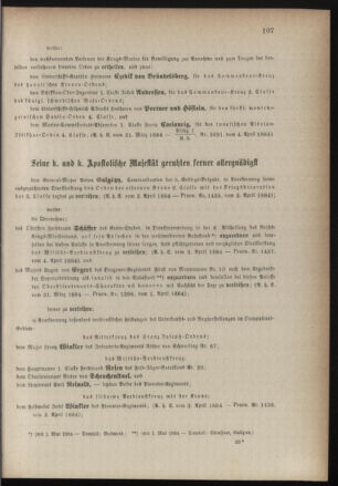 Kaiserlich-königliches Armee-Verordnungsblatt: Personal-Angelegenheiten 18840406 Seite: 3