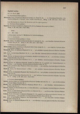 Kaiserlich-königliches Armee-Verordnungsblatt: Personal-Angelegenheiten 18840406 Seite: 5