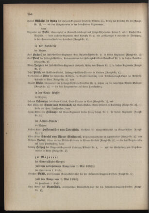 Kaiserlich-königliches Armee-Verordnungsblatt: Personal-Angelegenheiten 18840427 Seite: 20