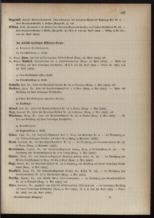 Kaiserlich-königliches Armee-Verordnungsblatt: Personal-Angelegenheiten 18840427 Seite: 63