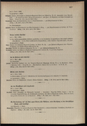 Kaiserlich-königliches Armee-Verordnungsblatt: Personal-Angelegenheiten 18840503 Seite: 3