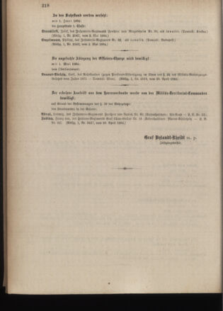 Kaiserlich-königliches Armee-Verordnungsblatt: Personal-Angelegenheiten 18840503 Seite: 4