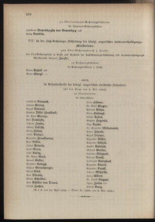 Kaiserlich-königliches Armee-Verordnungsblatt: Personal-Angelegenheiten 18840509 Seite: 18