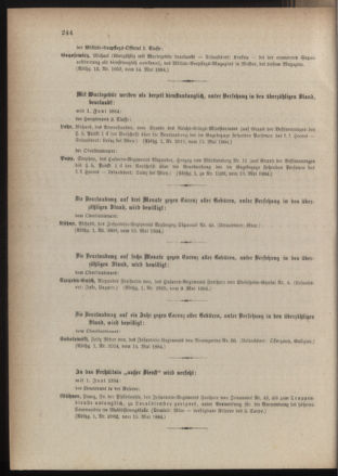 Kaiserlich-königliches Armee-Verordnungsblatt: Personal-Angelegenheiten 18840517 Seite: 4