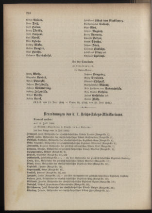 Kaiserlich-königliches Armee-Verordnungsblatt: Personal-Angelegenheiten 18840713 Seite: 6