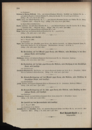 Kaiserlich-königliches Armee-Verordnungsblatt: Personal-Angelegenheiten 18840713 Seite: 8