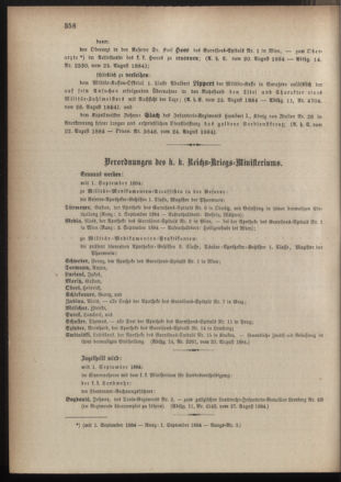 Kaiserlich-königliches Armee-Verordnungsblatt: Personal-Angelegenheiten 18840830 Seite: 2