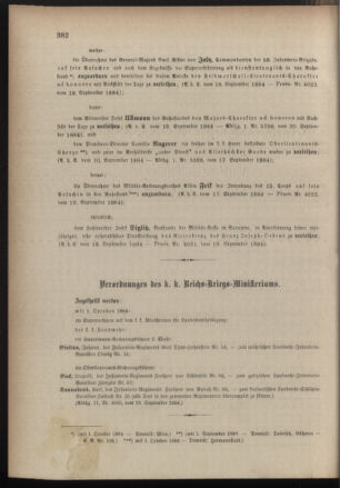 Kaiserlich-königliches Armee-Verordnungsblatt: Personal-Angelegenheiten 18840920 Seite: 2