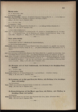 Kaiserlich-königliches Armee-Verordnungsblatt: Personal-Angelegenheiten 18840920 Seite: 3