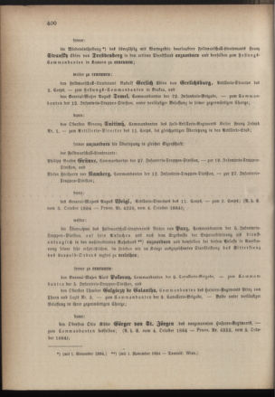 Kaiserlich-königliches Armee-Verordnungsblatt: Personal-Angelegenheiten 18841006 Seite: 2