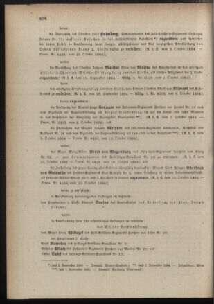 Kaiserlich-königliches Armee-Verordnungsblatt: Personal-Angelegenheiten 18841011 Seite: 2