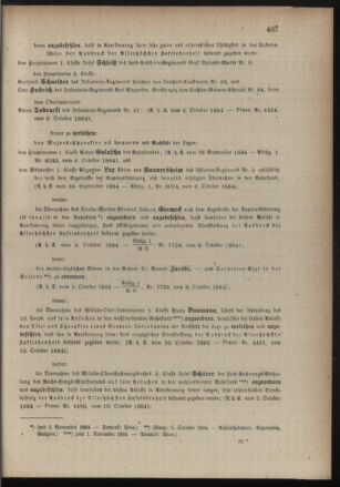 Kaiserlich-königliches Armee-Verordnungsblatt: Personal-Angelegenheiten 18841011 Seite: 3