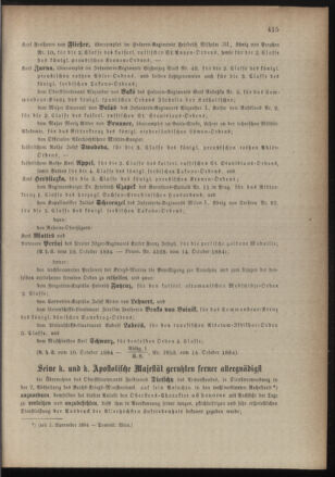 Kaiserlich-königliches Armee-Verordnungsblatt: Personal-Angelegenheiten 18841015 Seite: 3