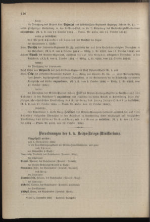 Kaiserlich-königliches Armee-Verordnungsblatt: Personal-Angelegenheiten 18841015 Seite: 4