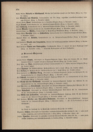 Kaiserlich-königliches Armee-Verordnungsblatt: Personal-Angelegenheiten 18841030 Seite: 20