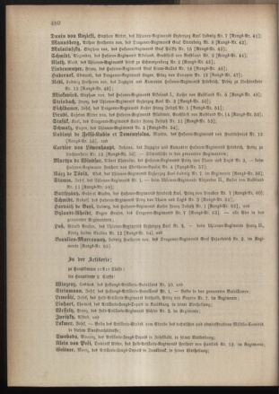 Kaiserlich-königliches Armee-Verordnungsblatt: Personal-Angelegenheiten 18841030 Seite: 46