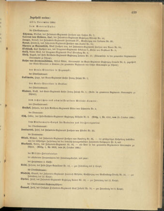 Kaiserlich-königliches Armee-Verordnungsblatt: Personal-Angelegenheiten 18841030 Seite: 5