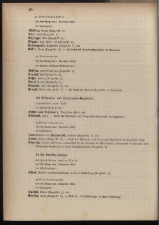 Kaiserlich-königliches Armee-Verordnungsblatt: Personal-Angelegenheiten 18841030 Seite: 50