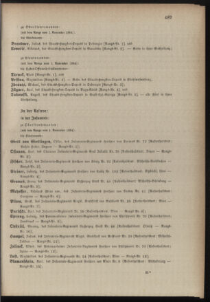 Kaiserlich-königliches Armee-Verordnungsblatt: Personal-Angelegenheiten 18841030 Seite: 53