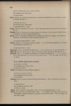 Kaiserlich-königliches Armee-Verordnungsblatt: Personal-Angelegenheiten 18841030 Seite: 72