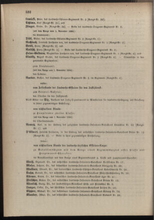 Kaiserlich-königliches Armee-Verordnungsblatt: Personal-Angelegenheiten 18841112 Seite: 14