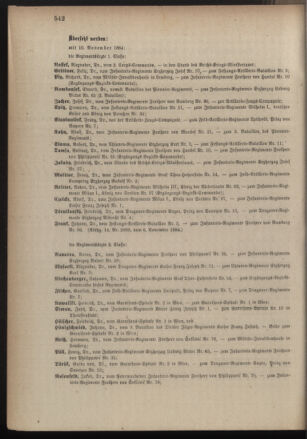 Kaiserlich-königliches Armee-Verordnungsblatt: Personal-Angelegenheiten 18841112 Seite: 24