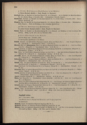 Kaiserlich-königliches Armee-Verordnungsblatt: Personal-Angelegenheiten 18841130 Seite: 6