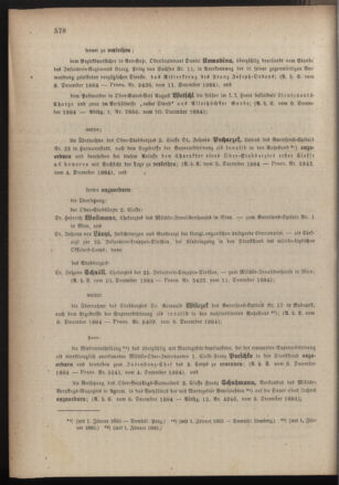 Kaiserlich-königliches Armee-Verordnungsblatt: Personal-Angelegenheiten 18841213 Seite: 2