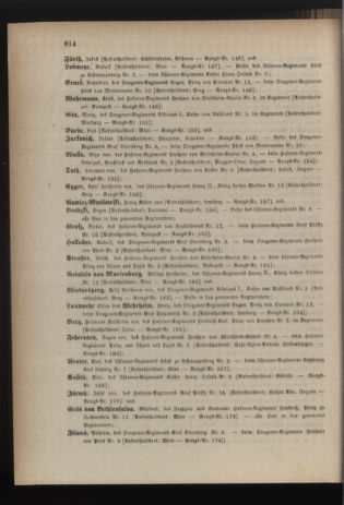 Kaiserlich-königliches Armee-Verordnungsblatt: Personal-Angelegenheiten 18841213 Seite: 38