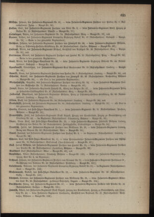 Kaiserlich-königliches Armee-Verordnungsblatt: Personal-Angelegenheiten 18841213 Seite: 47