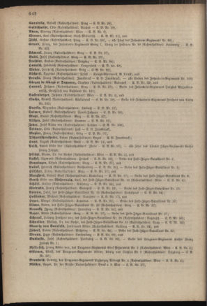 Kaiserlich-königliches Armee-Verordnungsblatt: Personal-Angelegenheiten 18841213 Seite: 64