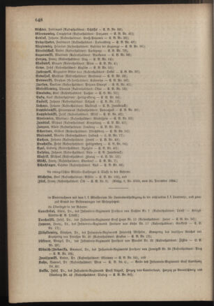 Kaiserlich-königliches Armee-Verordnungsblatt: Personal-Angelegenheiten 18841213 Seite: 70