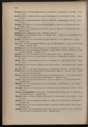 Kaiserlich-königliches Armee-Verordnungsblatt: Personal-Angelegenheiten 18841213 Seite: 8