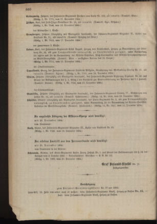 Kaiserlich-königliches Armee-Verordnungsblatt: Personal-Angelegenheiten 18841213 Seite: 82