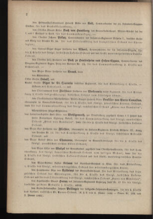 Kaiserlich-königliches Armee-Verordnungsblatt: Personal-Angelegenheiten 18850109 Seite: 2